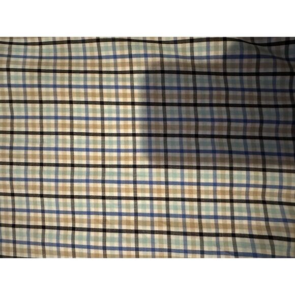 Peter Millar Multicolor Plaid Dress Shirt Mens Size XL Long Sleeve Button‎ Down - Picture 2 of 5